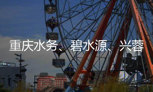重庆水务、碧水源、兴蓉环境，谁是成长能力最强的水务及水治理企业？